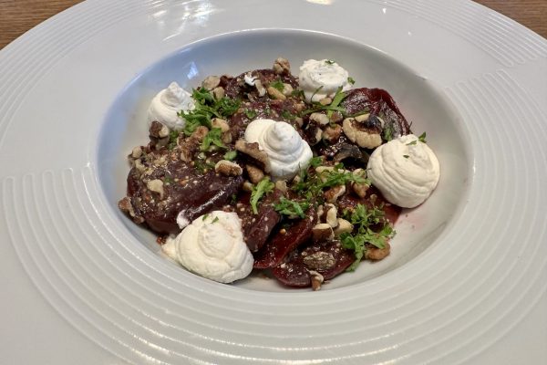 Carpaccio de betteraves